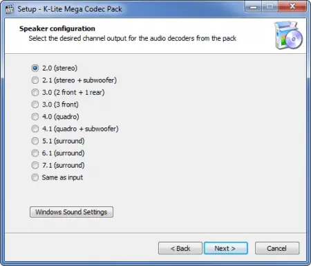 K-Lite Codec Pack