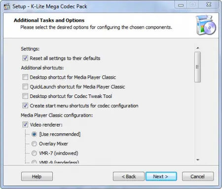K-Lite Codec Pack