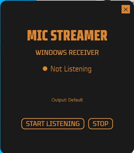 Mic Streamer
