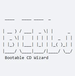 Bootable CD Wizard