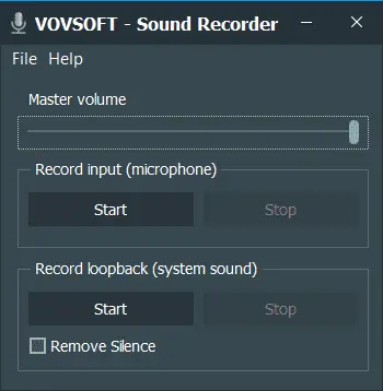 Sound Recorder