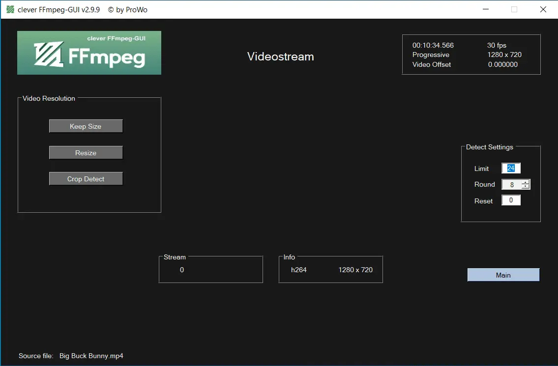 Clever FFmpeg GUI