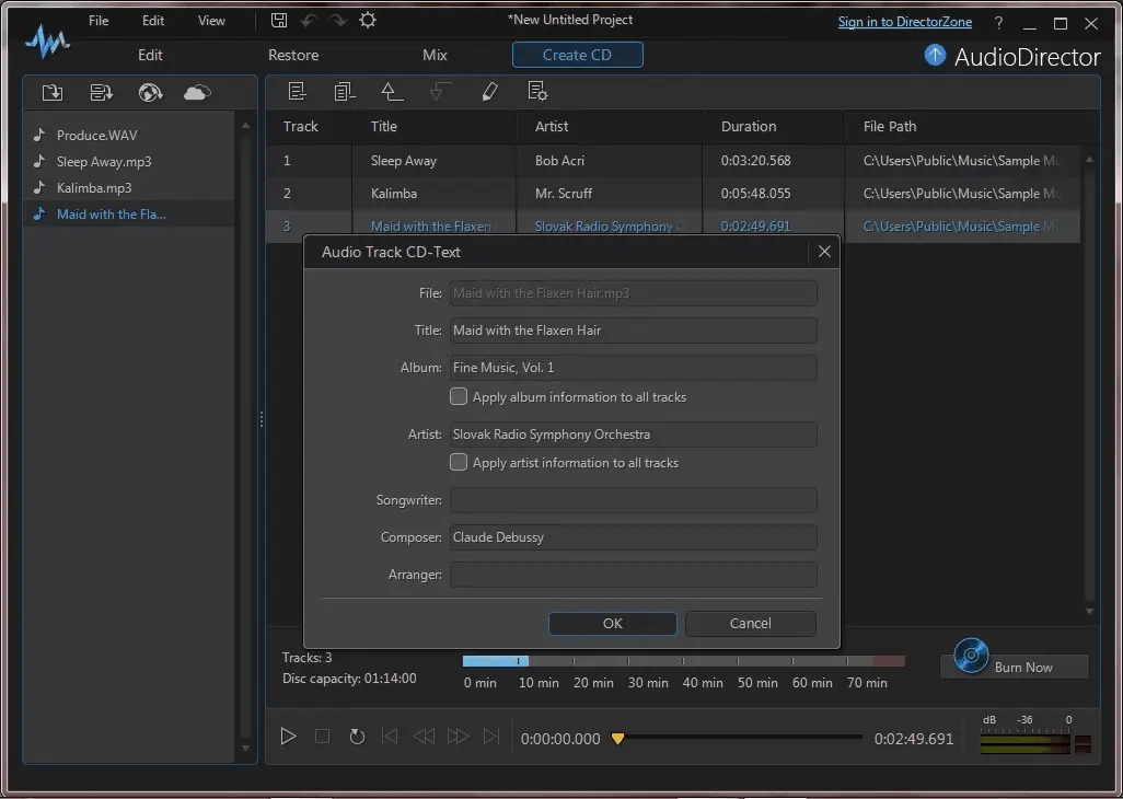 CyberLink AudioDirector